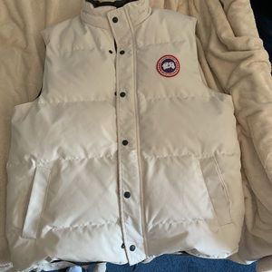 White Canada Goose Men’s Garson Vest